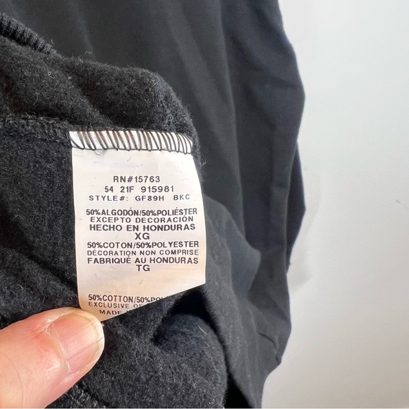 Champion Black Camo Hooded Sweatshirt - Picture 7 of 7